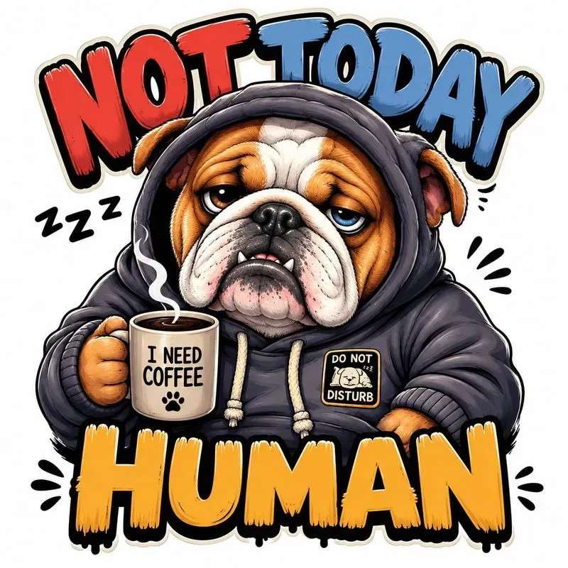 Funny Cute Dog Mascot Tshirts
