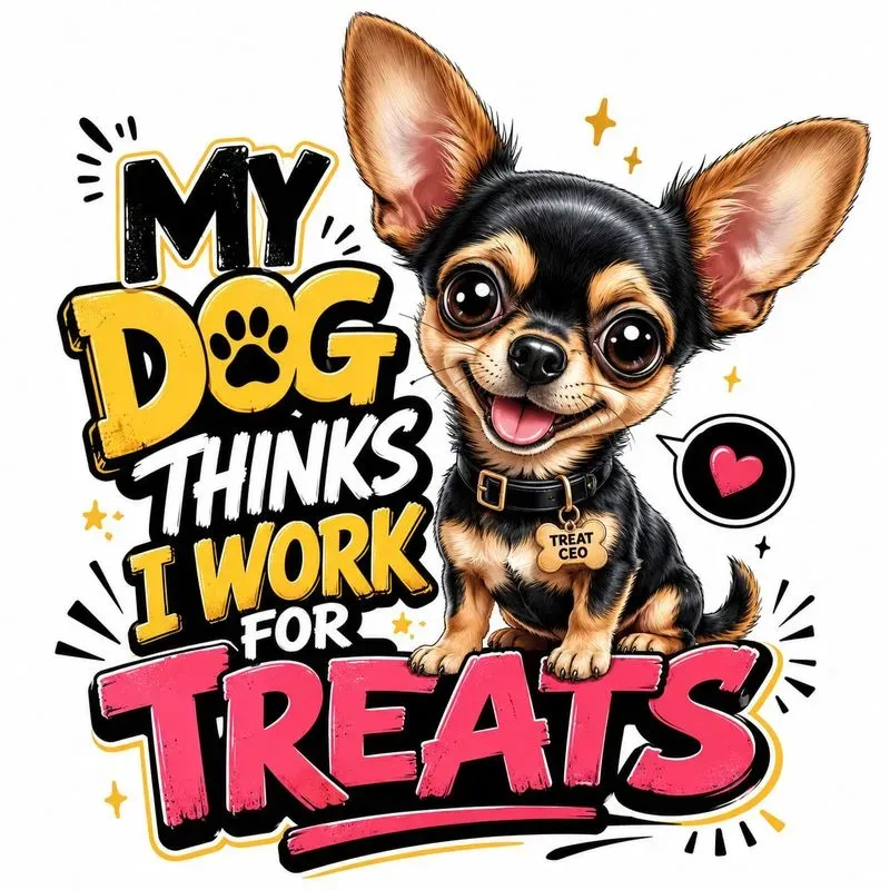 Funny Cute Dog Mascot Tshirts