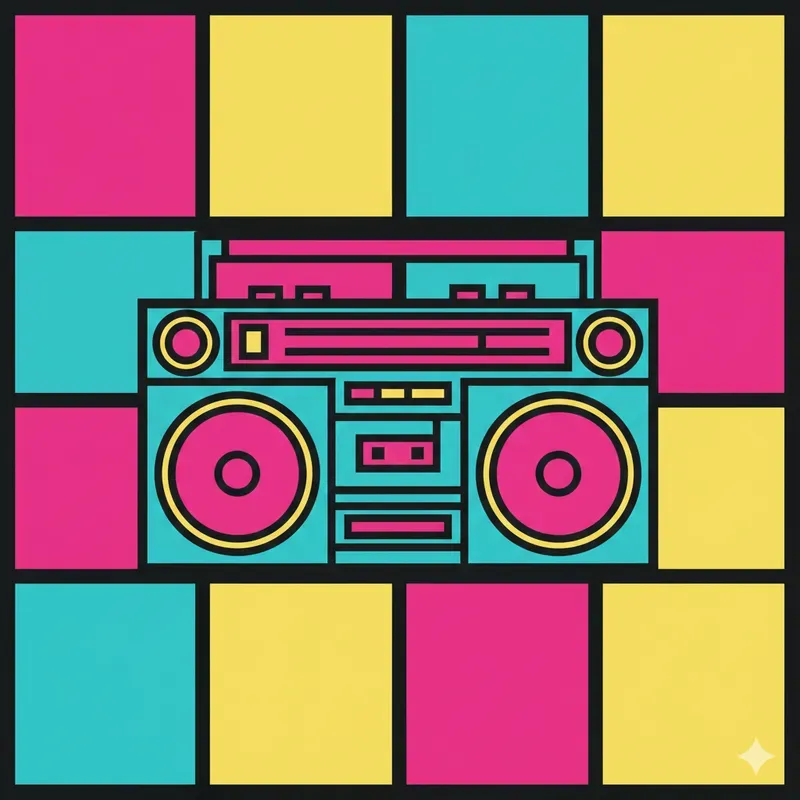 Neon Pop Art Vector Authorities