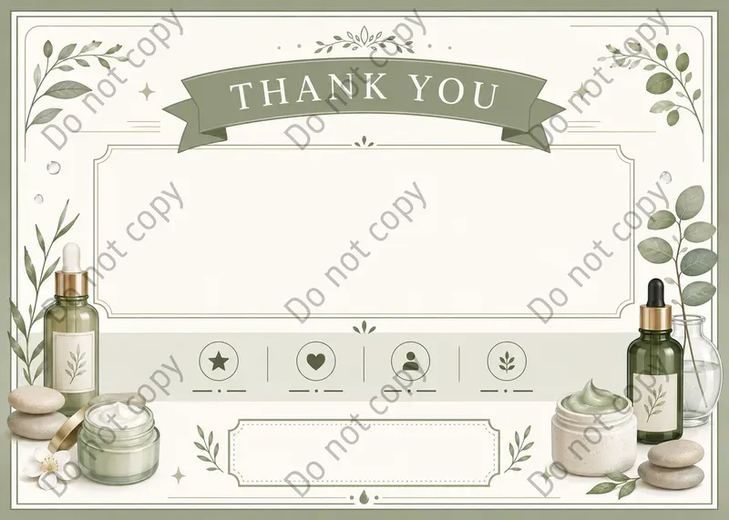 Packaging Thank You Card Designs