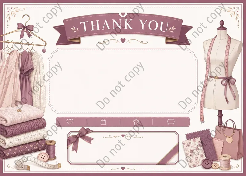 Packaging Thank You Card Designs
