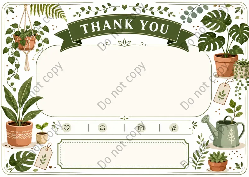 Packaging Thank You Card Designs