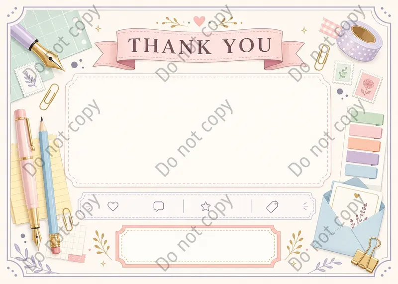 Packaging Thank You Card Designs
