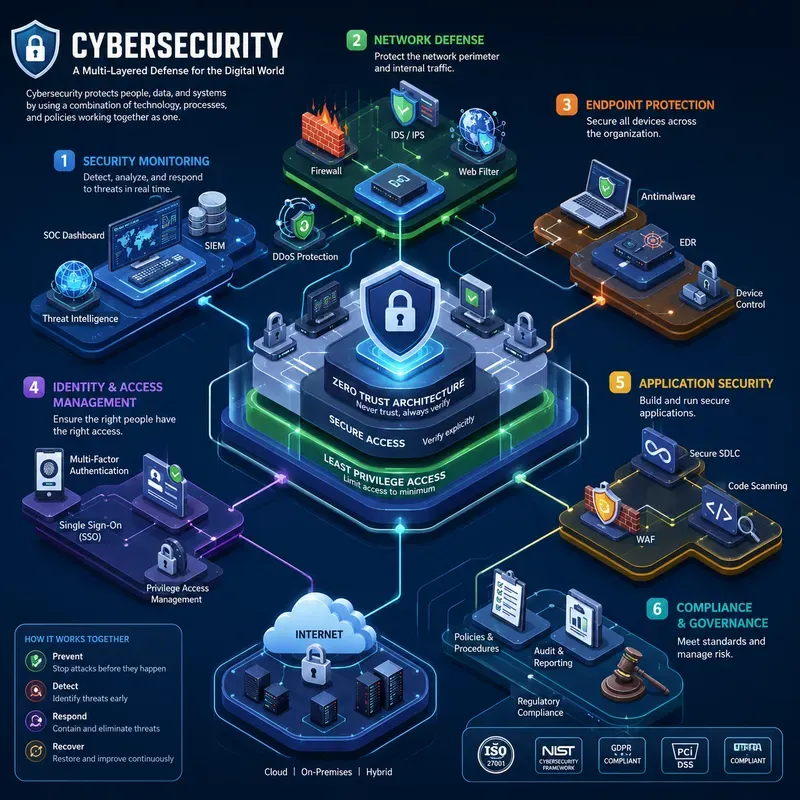 Layered Security Infographics