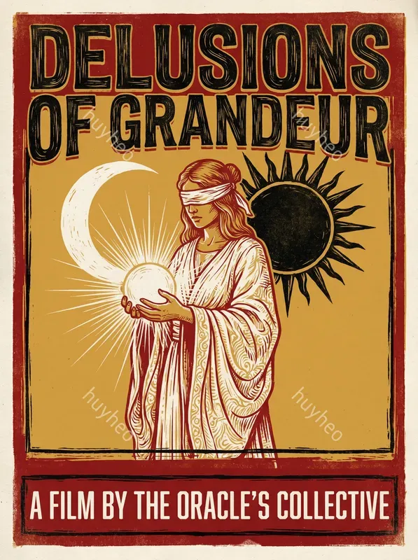 Occult Woodcut Movie Poster Art
