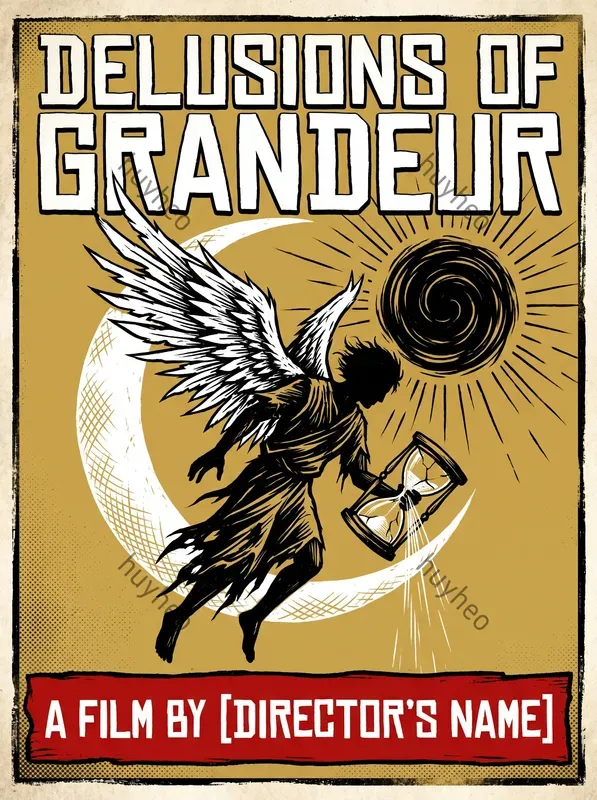 Occult Woodcut Movie Poster Art
