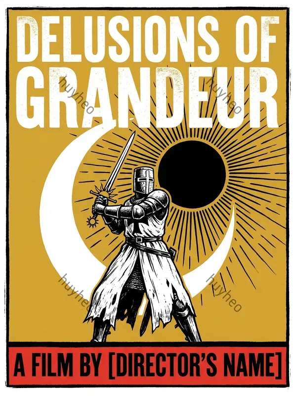 Occult Woodcut Movie Poster Art