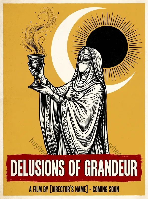 Occult Woodcut Movie Poster Art