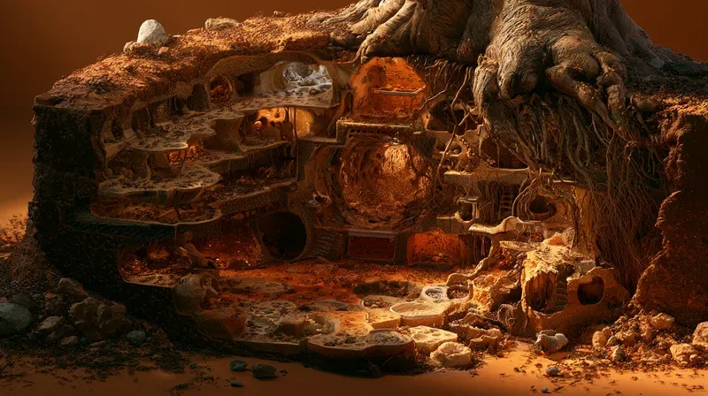 Crosssection Cutaway Art Generator