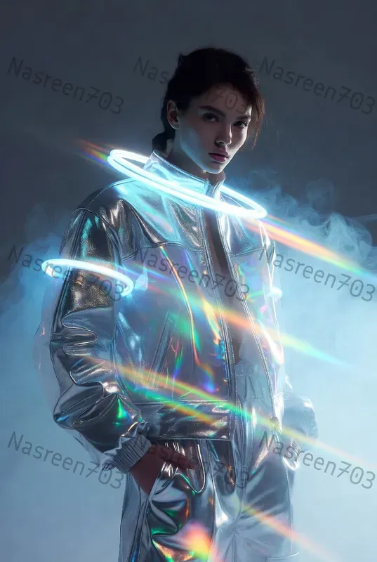 Futuristic Neon Apex Editorials