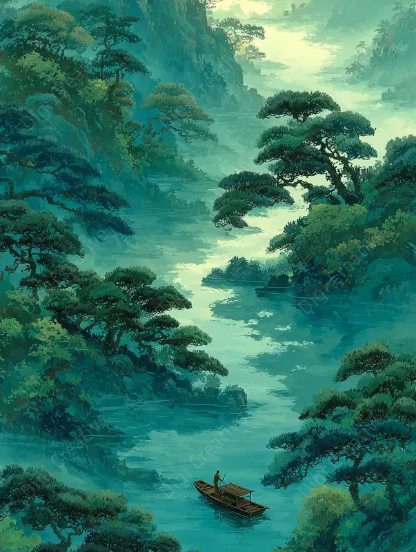 Majestic Ink Landscapes Collections