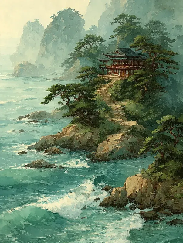 Majestic Ink Landscapes Collections