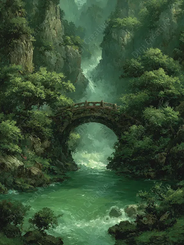 Majestic Ink Landscapes Collections