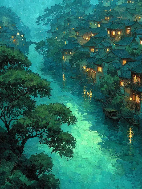 Majestic Ink Landscapes Collections