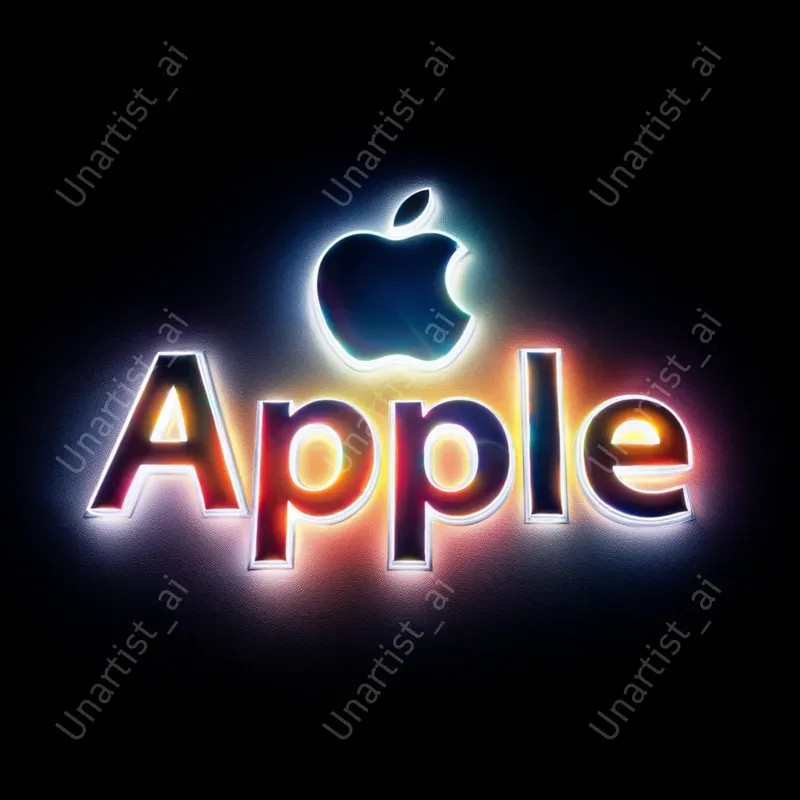 Brand Logo Neon Illuminated Stickers