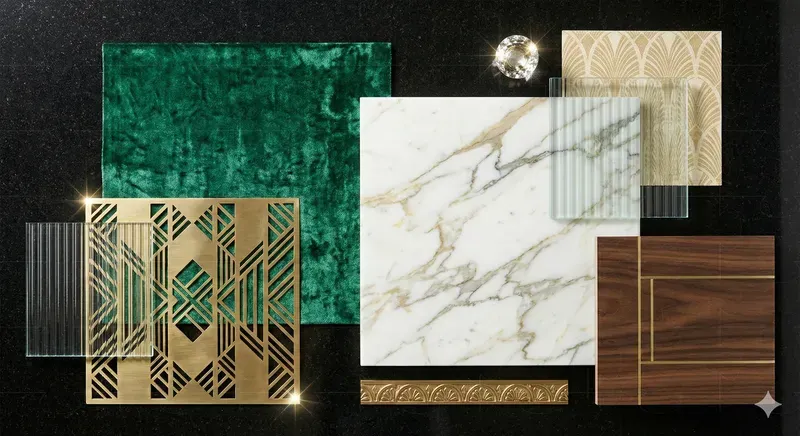 Interior Design Material Boards