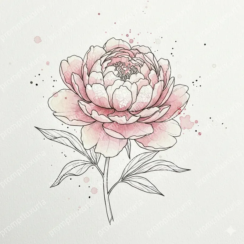 Dreamy Watercolor Fineliner Inks