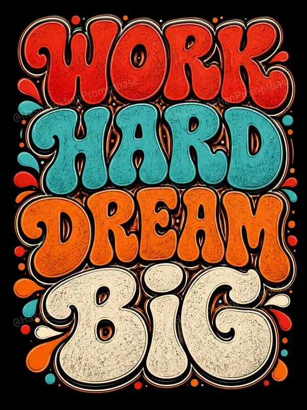 Retro Quote Typography Tshirt Designs