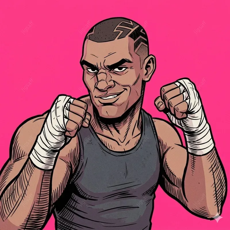 Bold Comic Ink Character Illustrations