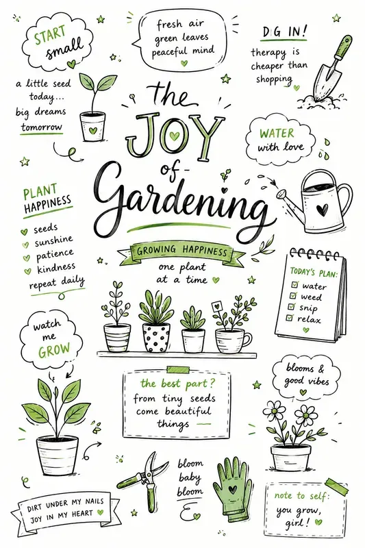 Whimsical Handwritten Sketchnotes