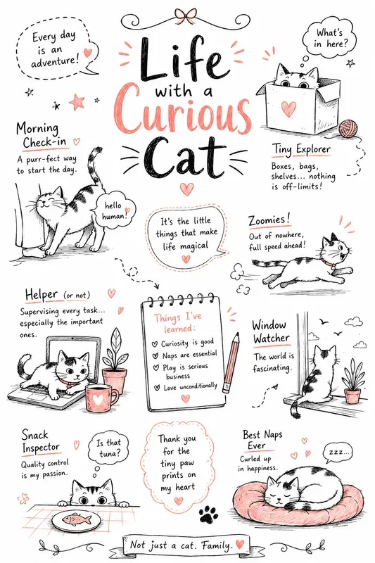 Whimsical Handwritten Sketchnotes