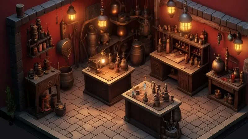 Custom 3D Isometric Mini Diorama Creators