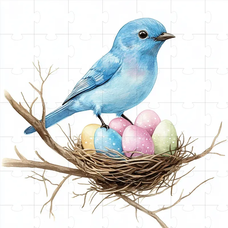 Whimsical Easter Watercolor Clip Arts