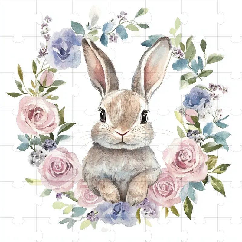 Whimsical Easter Watercolor Clip Arts