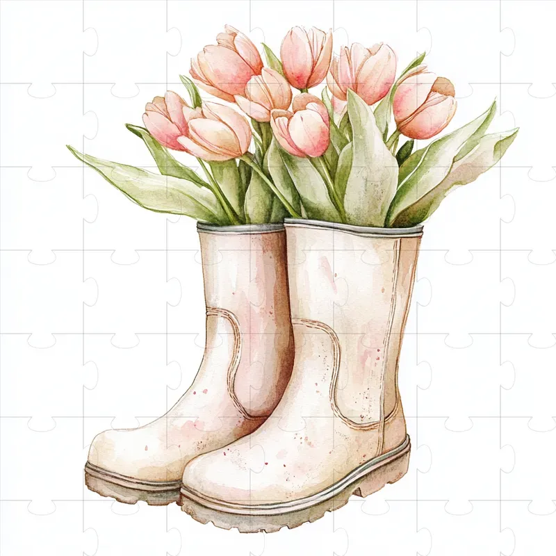 Whimsical Easter Watercolor Clip Arts