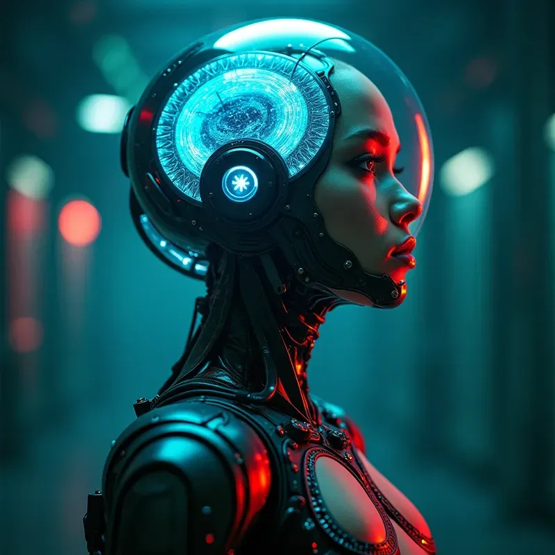 Realistic Cyberpunk Character Portraits