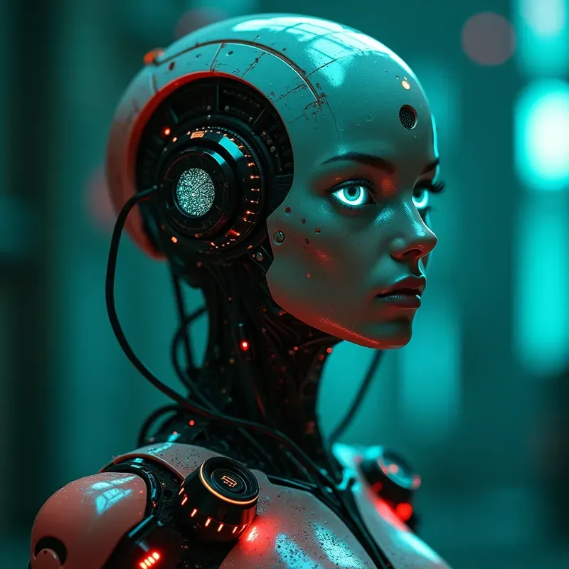Realistic Cyberpunk Character Portraits