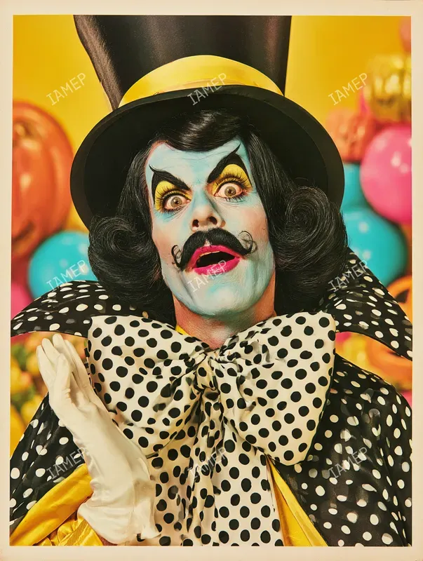Campy Retro Halloween Portraits