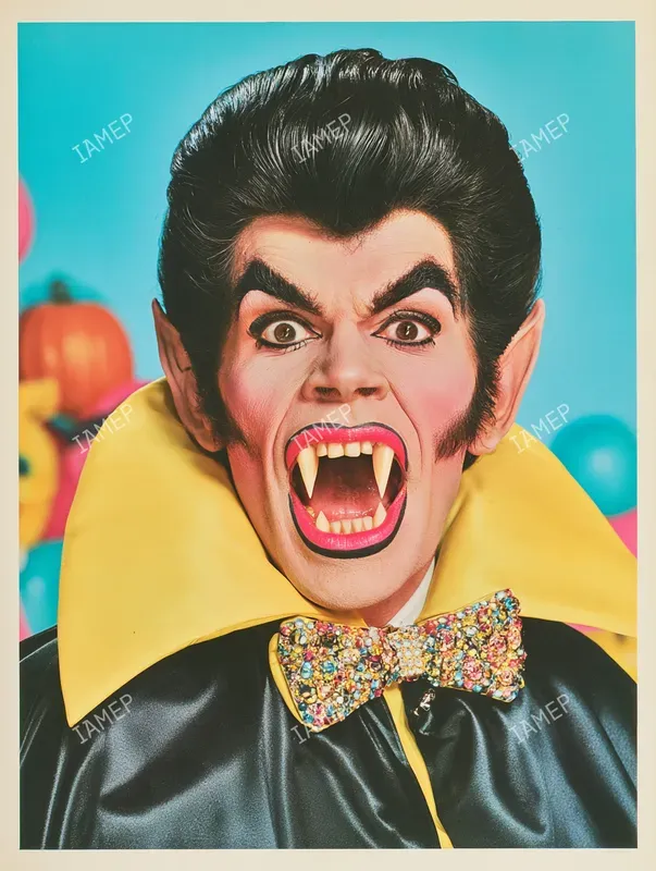 Campy Retro Halloween Portraits