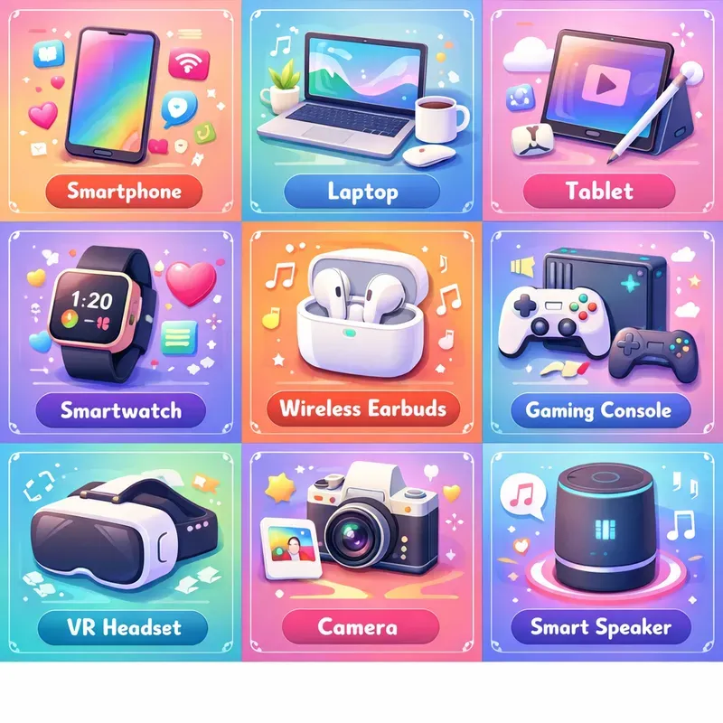 Cute Themed Grid Posters