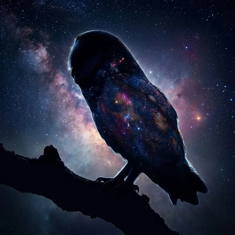 Surreal Double Exposure Wildlife Art