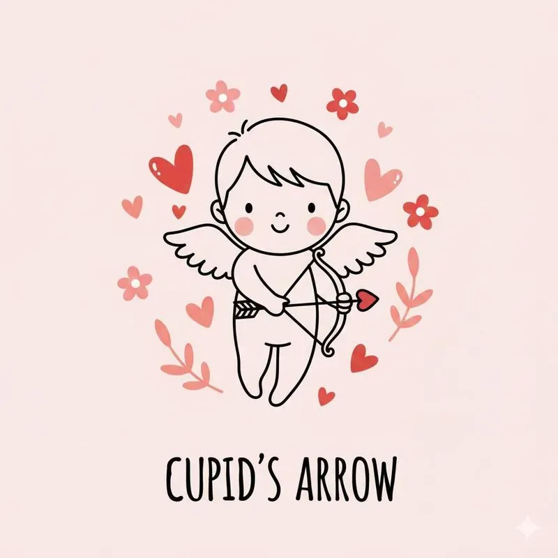 Cute Valentine Love Hand Drawn Doodles