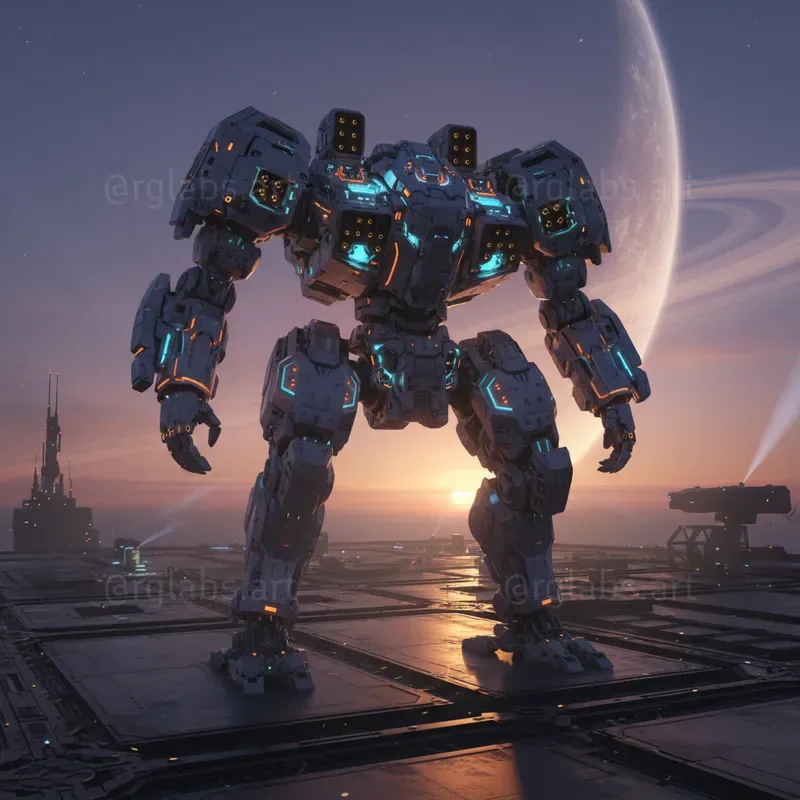 Scifi Mech Boss Generators