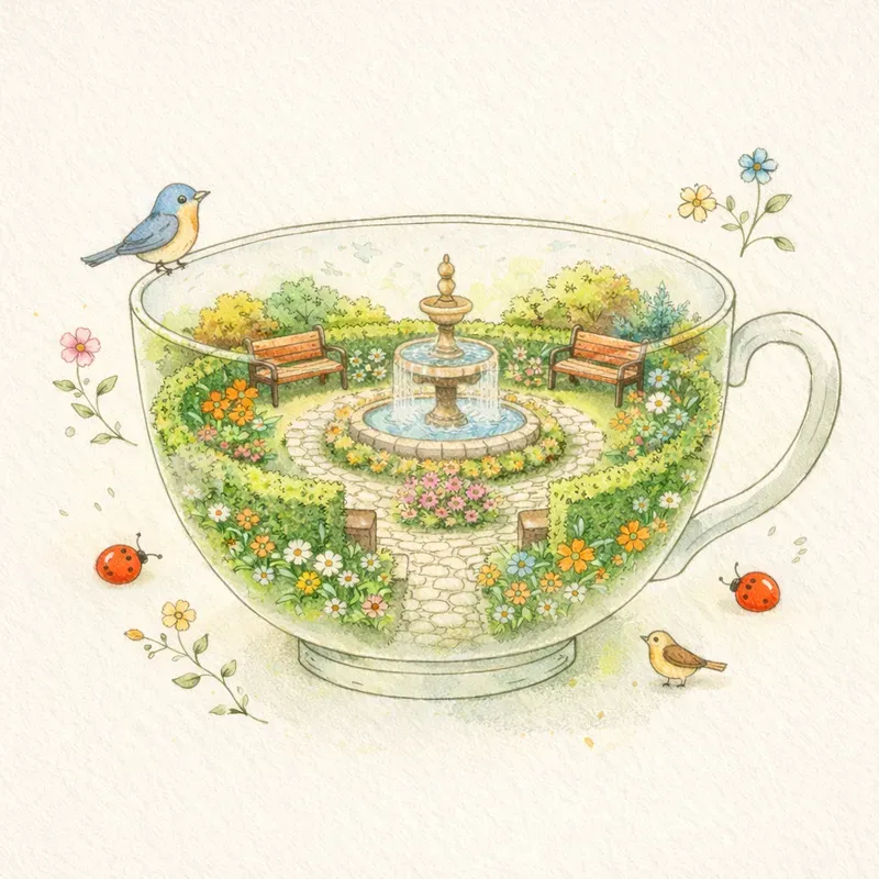 Mini Worlds Inside Objects