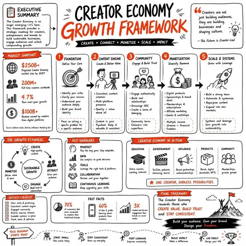 Executive Sketchnote Infographics