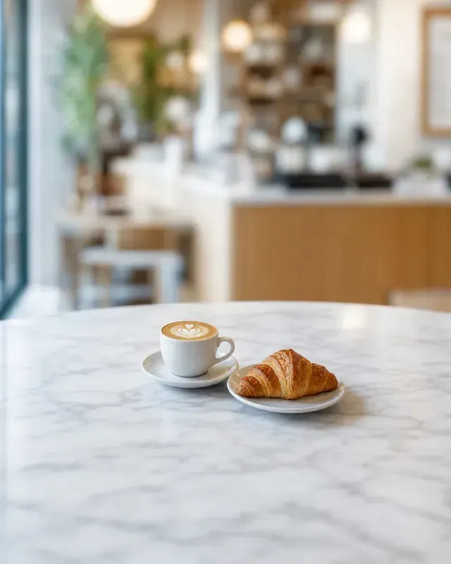 Minimalist Cafe Food And Drink Flatlays