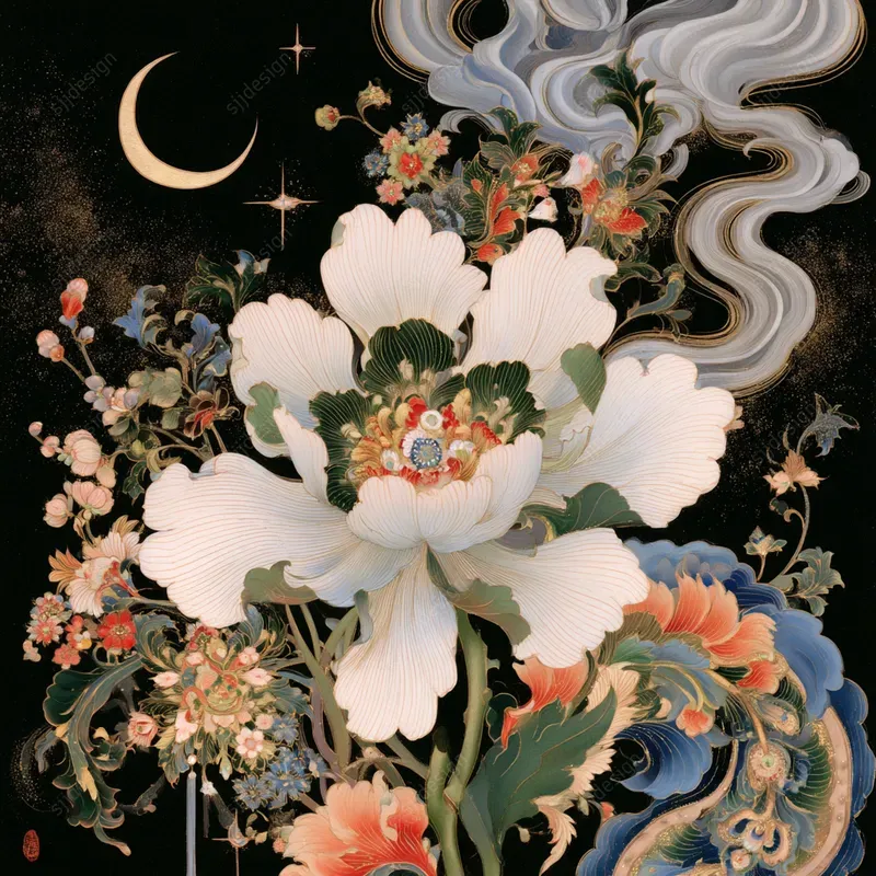 Smoke And Silk Fantasy Art