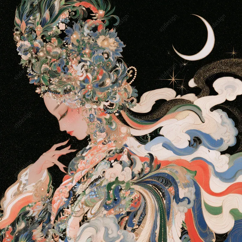 Smoke And Silk Fantasy Art