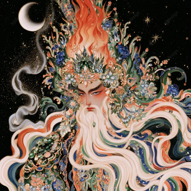 Smoke And Silk Fantasy Art