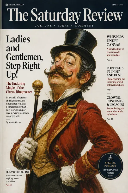 Vintage Editorial Caricatures