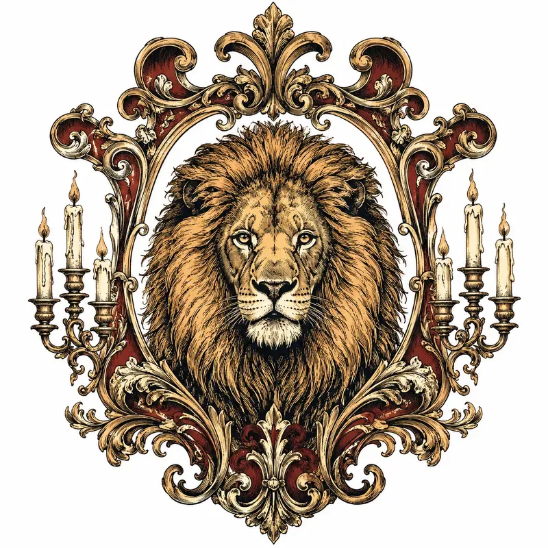 Vintage Circus Emblem Print Designs