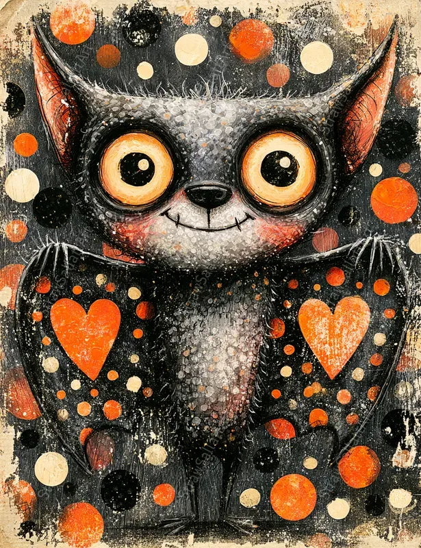 Whimsical Halloween Etsy Ephemera Pages