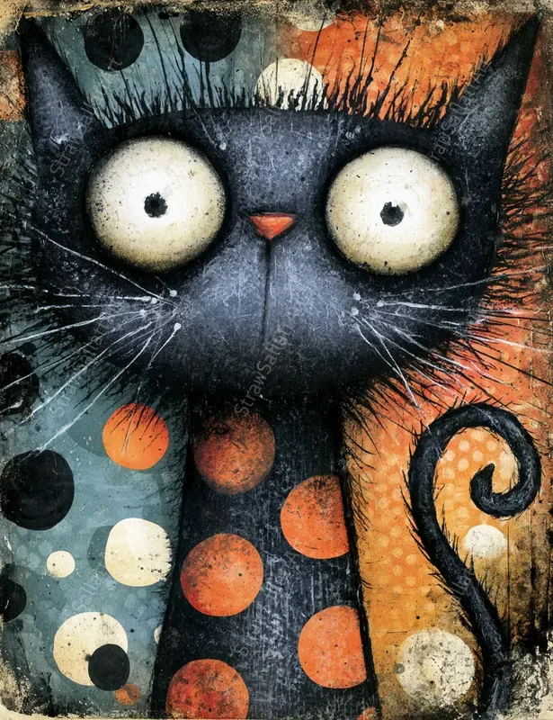 Whimsical Halloween Etsy Ephemera Pages
