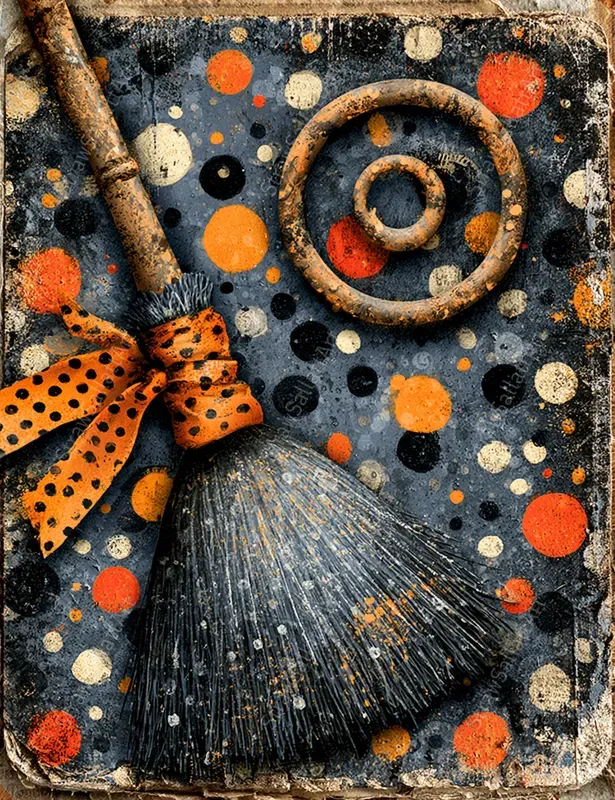 Whimsical Halloween Etsy Ephemera Pages