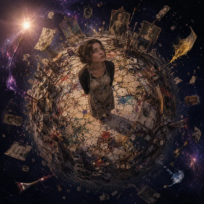 Inner Worlds Standing At The Center