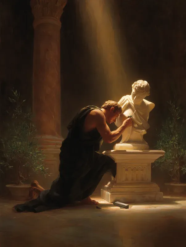 Neoclassical Oil Paintings